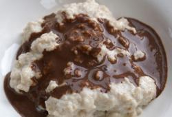 Rgime Dukan, la recette Porridge sauce chocolat