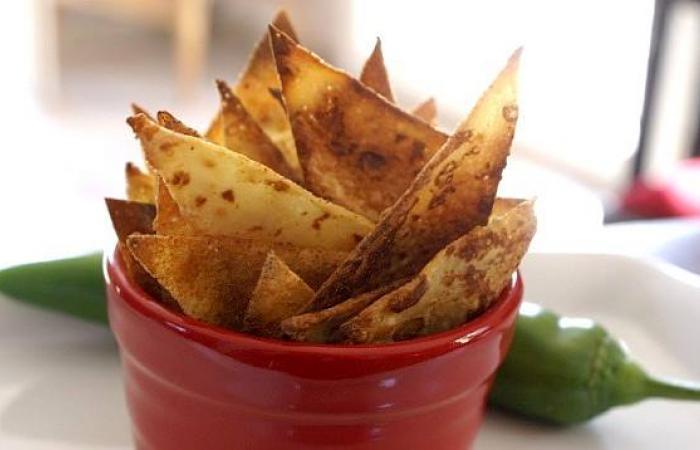Rgime Dukan (recette minceur) : Chips mexicaines (tortilla chips) #dukan https://www.proteinaute.com/recette-chips-mexicaines-tortilla-chips-6321.html