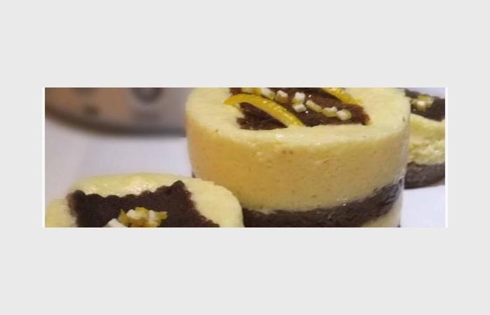 Rgime Dukan (recette minceur) : Gteau chocolat mousse citron #dukan https://www.proteinaute.com/recette-gateau-chocolat-mousse-citron-6382.html