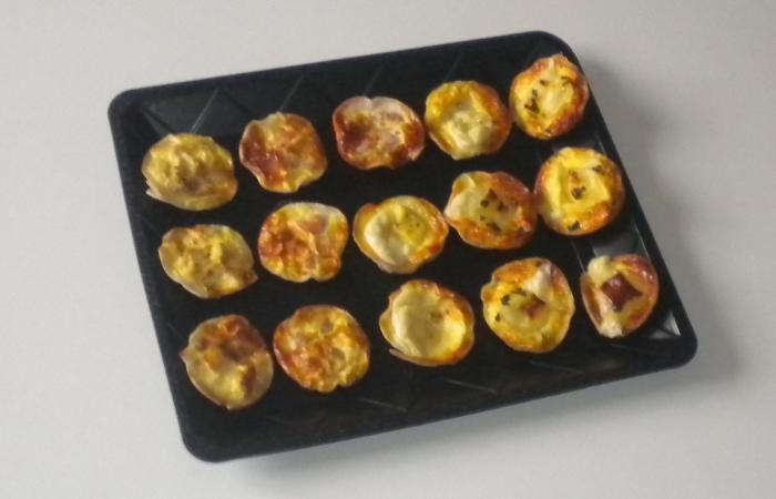 Rgime Dukan (recette minceur) : Assortiment de mini tartelettes: au chvre, bleu, poulet et crevettes #dukan https://www.proteinaute.com/recette-assortiment-de-mini-tartelettes-au-chevre-bleu-poulet-et-crevettes-6475.html