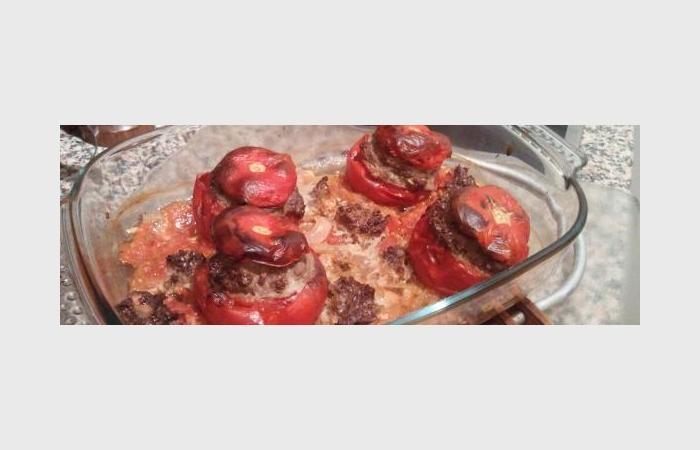 Rgime Dukan (recette minceur) : Tomates farcies de maman #dukan https://www.proteinaute.com/recette-tomates-farcies-de-maman-6528.html