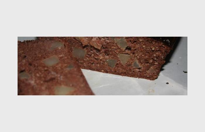 Rgime Dukan (recette minceur) : Cake chocolat/poire #dukan https://www.proteinaute.com/recette-cake-chocolat-poire-6544.html