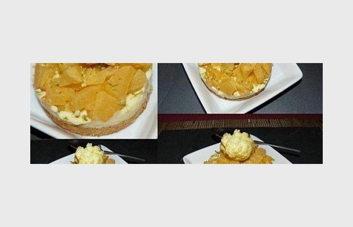 Rgime Dukan (recette minceur) : Tartelette au kaki pol et citron vert #dukan https://www.proteinaute.com/recette-tartelette-au-kaki-poele-et-citron-vert-6734.html