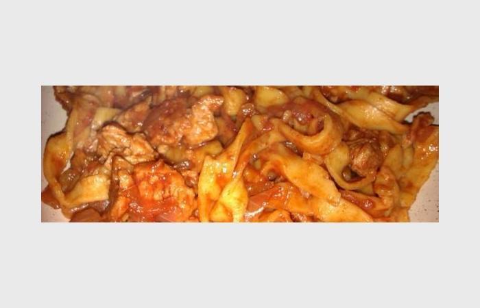 Rgime Dukan (recette minceur) : Protine de soja, tagliatelles sauce barbecue #dukan https://www.proteinaute.com/recette-proteine-de-soja-tagliatelles-sauce-barbecue-6780.html