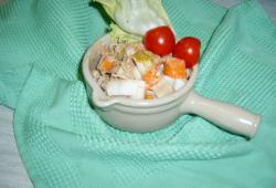 Recette Dukan : Salade de surimi au curry
