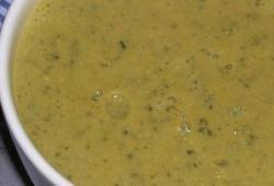 Recette Dukan : Soupe de courgettes  la moutarde