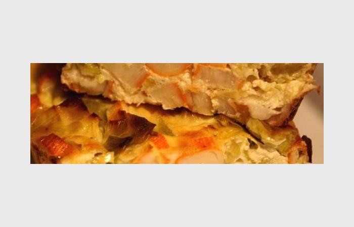 Rgime Dukan (recette minceur) : Flan au surimi et aux poireaux #dukan https://www.proteinaute.com/recette-flan-au-surimi-et-aux-poireaux-6977.html