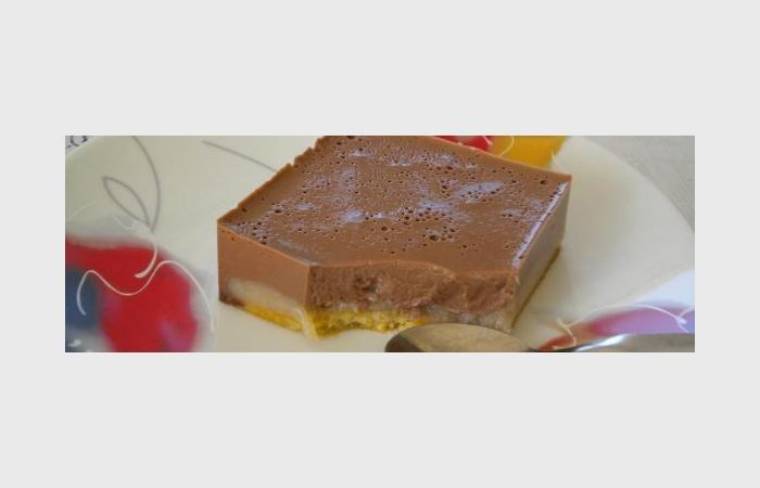 Rgime Dukan (recette minceur) : Bavarois poires-chocolat #dukan https://www.proteinaute.com/recette-bavarois-poires-chocolat-7037.html