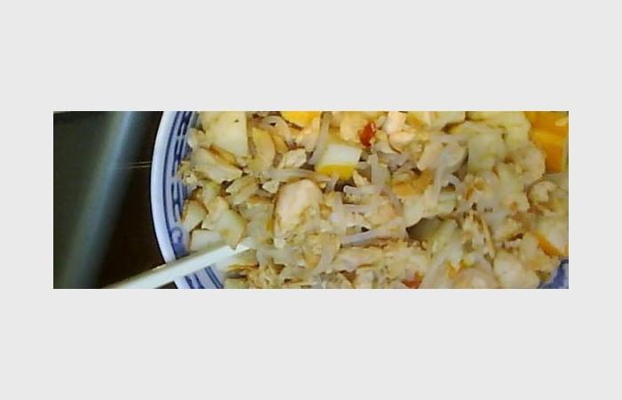 Rgime Dukan (recette minceur) : Saut de fruits de mer aux vermicelles de konjac #dukan https://www.proteinaute.com/recette-saute-de-fruits-de-mer-aux-vermicelles-de-konjac-7110.html