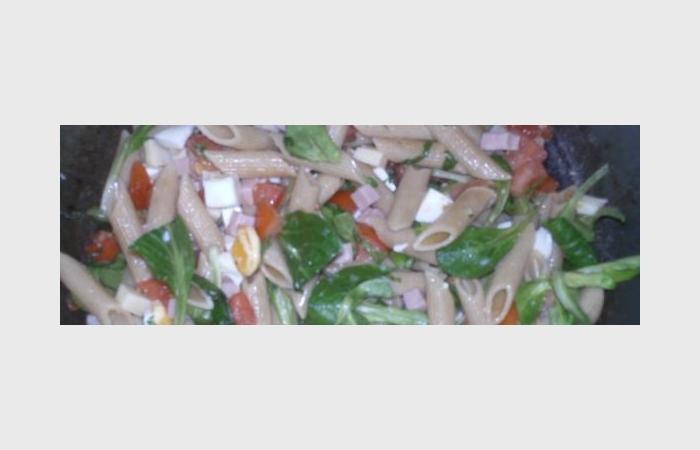 Rgime Dukan (recette minceur) : Salade de penne compltes trop bonne  #dukan https://www.proteinaute.com/recette-salade-de-penne-completes-trop-bonne-7144.html