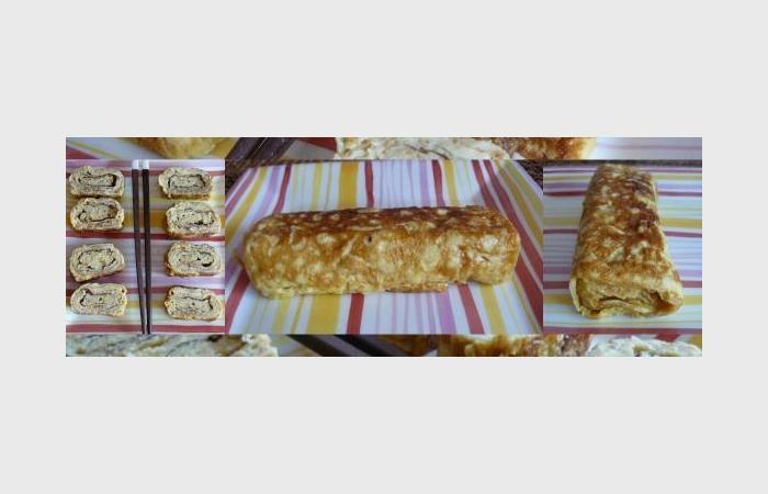 Rgime Dukan (recette minceur) : Tamagoyaki omelette feuillete recette japonaise  #dukan https://www.proteinaute.com/recette-tamagoyaki-omelette-feuilletee-recette-japonaise-7188.html