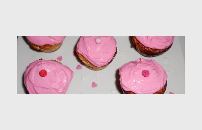 Rgime Dukan (recette minceur) : Cupcake  la rose (spcial St Valentin) #dukan https://www.proteinaute.com/recette-cupcake-a-la-rose-special-st-valentin-7316.html