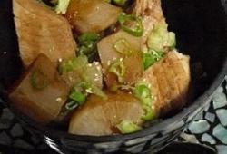 Recette Dukan : Radis blanc et pav de thon jaune (buri daikon recette japonaise)