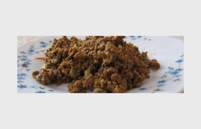 Rgime Dukan (recette minceur) : Viande hache pice #dukan https://www.proteinaute.com/recette-viande-hachee-epicee-7418.html