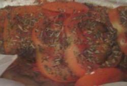 Recette Dukan : Filet de panga  la tomate en papillotte