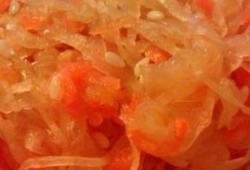Recette Dukan : Salade de rp (choucroute crue, carotte, pomme)
