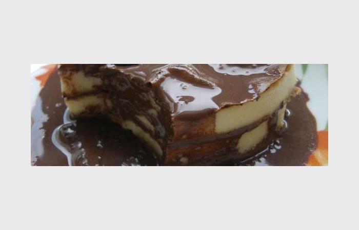 Régime Dukan (recette minceur) : Flan et son coulis de chocolat #dukan https://www.proteinaute.com/recette-flan-et-son-coulis-de-chocolat-7586.html