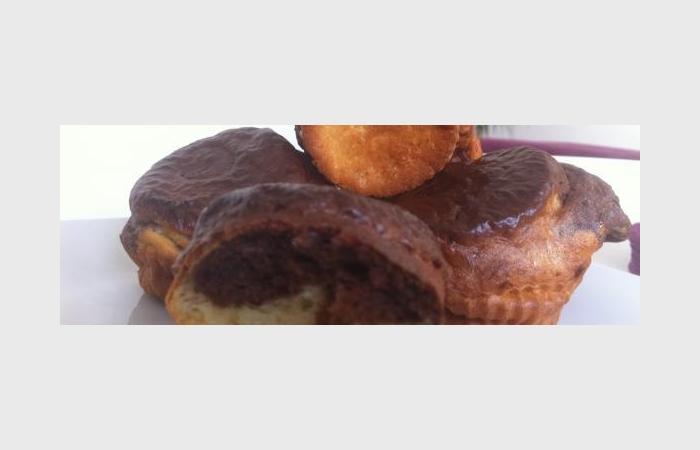 Rgime Dukan (recette minceur) : Marbr muffins chocolat et vanille moelleux #dukan https://www.proteinaute.com/recette-marbre-muffins-chocolat-et-vanille-moelleux-7761.html