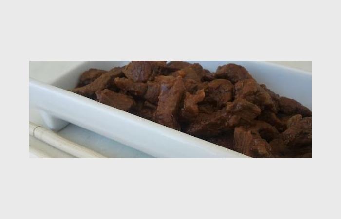 Rgime Dukan (recette minceur) : Wok de boeuf  la pte de soja rouge #dukan https://www.proteinaute.com/recette-wok-de-boeuf-a-la-pate-de-soja-rouge-7776.html