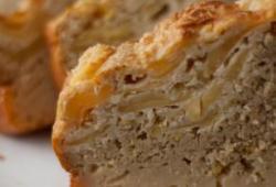 Recette Dukan : Cake double texture aux pommes