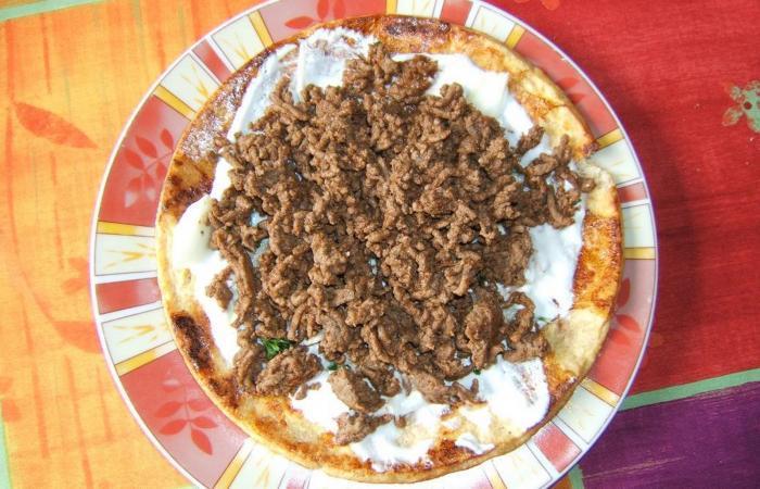 Rgime Dukan (recette minceur) : Pizza faon kebab #dukan https://www.proteinaute.com/recette-pizza-facon-kebab-790.html