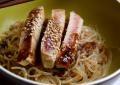Recette Dukan : Thon rouge mi cuit  la japonaise (ssame et sauce yakitori)