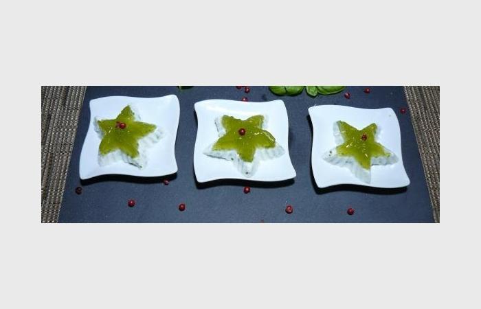 Rgime Dukan (recette minceur) : Panna cotta au chvre  la ciboulette et sa gele de basilic au citron  #dukan https://www.proteinaute.com/recette-panna-cotta-au-chevre-a-la-ciboulette-et-sa-gelee-de-basilic-au-citron-8026.html