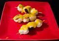 Recette Dukan : Brochettes boulettes de poulet au citron (yakitori)