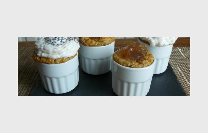 Rgime Dukan (recette minceur) : Cup cake au citron et aux fleurs de lavande sches #dukan https://www.proteinaute.com/recette-cup-cake-au-citron-et-aux-fleurs-de-lavande-sechees-8216.html