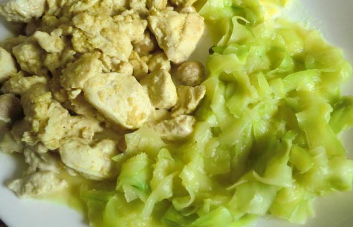 Rgime Dukan (recette minceur) : minc de poulet au colombo #dukan https://www.proteinaute.com/recette-emince-de-poulet-au-colombo-825.html