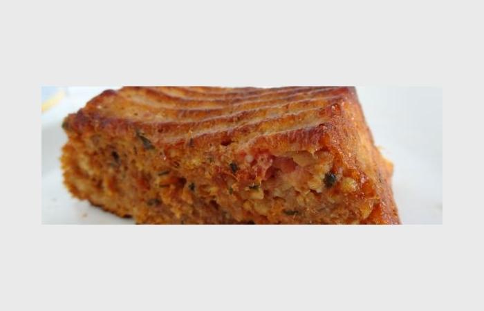 Rgime Dukan (recette minceur) : Cake au thon et  la tomate super moelleux  #dukan https://www.proteinaute.com/recette-cake-au-thon-et-a-la-tomate-super-moelleux-8262.html