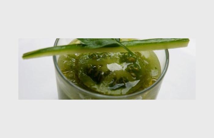 Rgime Dukan (recette minceur) : Gaspacho vert #dukan https://www.proteinaute.com/recette-gaspacho-vert-8273.html