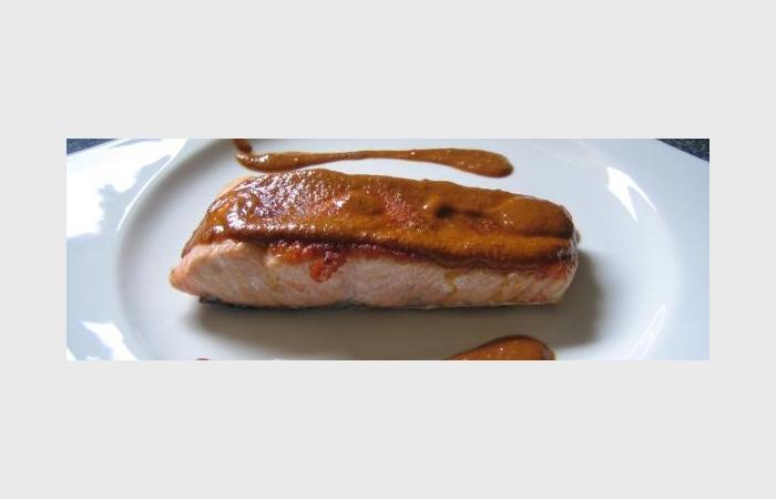 Rgime Dukan (recette minceur) : Saumon au mojo picon #dukan https://www.proteinaute.com/recette-saumon-au-mojo-picon-8277.html