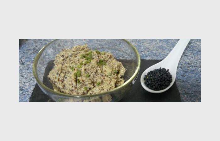 Rgime Dukan (recette minceur) : Tartinade de caviar de lentilles Beluga #dukan https://www.proteinaute.com/recette-tartinade-de-caviar-de-lentilles-beluga-8462.html