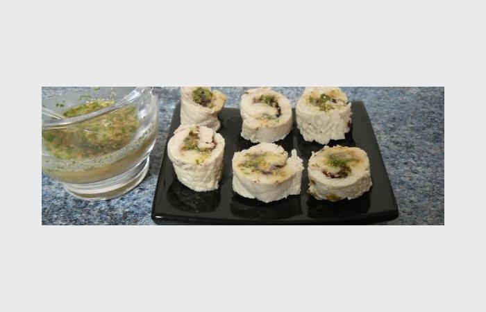 Rgime Dukan (recette minceur) : Rouls de poulet aux algues et citron #dukan https://www.proteinaute.com/recette-roules-de-poulet-aux-algues-et-citron-8534.html