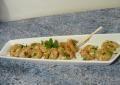 Recette Dukan : Crevettes laques au miso et sirop d'agrume et menthe citron