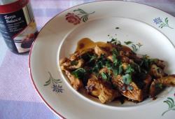 Recette Dukan : Eminc de poulet sauce soja