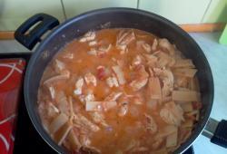 Rgime Dukan, la recette Eminc de poulet aux bambous et tomate