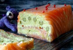 Recette Dukan : Terrine de crme d'asperges au saumon fum