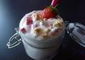 Recette Dukan : Yaourt la laitire fruits ptissiers (saveurs tarte aux fraises)