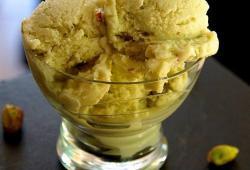 Rgime Dukan, la recette Frozen yogurt pistache matcha (glace ultra light au blanc d'oeuf en poudre)