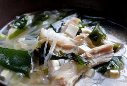 Rgime Dukan, la recette Soupe  la japonaise (shiratakis et miso)