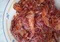 Recette Dukan : Aiguillettes de poulet et ses konjacs  la tomate