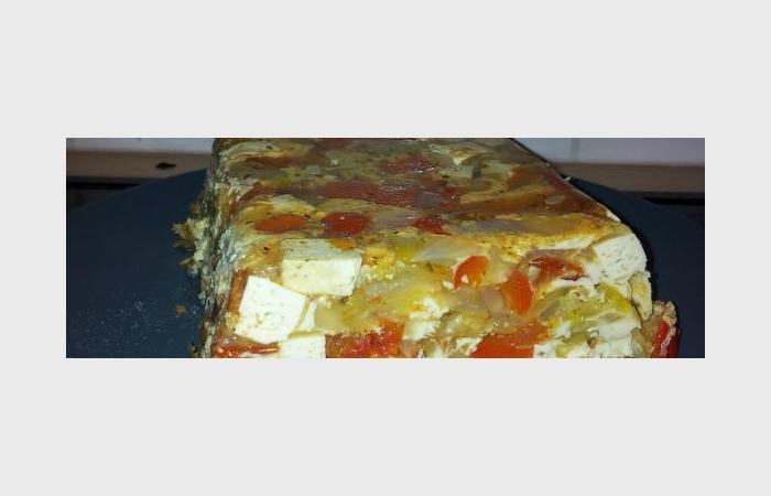 Rgime Dukan (recette minceur) : Gratin de tofu et lgumes  #dukan https://www.proteinaute.com/recette-gratin-de-tofu-et-legumes-9165.html