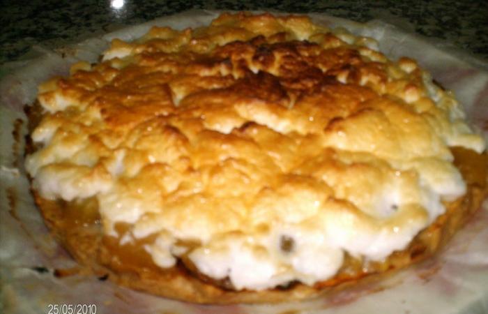 Rgime Dukan (recette minceur) : Tarte normande meringue #dukan https://www.proteinaute.com/recette-tarte-normande-meringuee-931.html