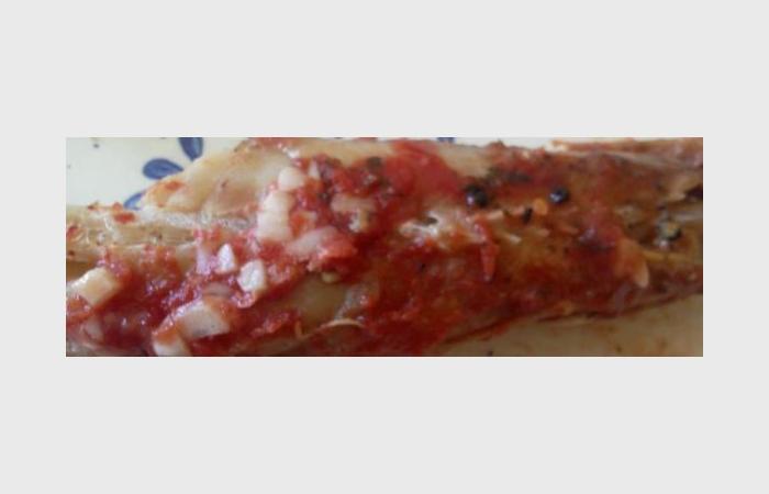 Rgime Dukan (recette minceur) : Queue de lotte rtie au jus de tomate #dukan https://www.proteinaute.com/recette-queue-de-lotte-rotie-au-jus-de-tomate-9347.html