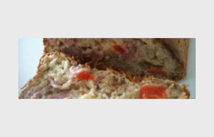 Rgime Dukan (recette minceur) : Cake jambon poivrons gruyre #dukan https://www.proteinaute.com/recette-cake-jambon-poivrons-gruyere-9369.html