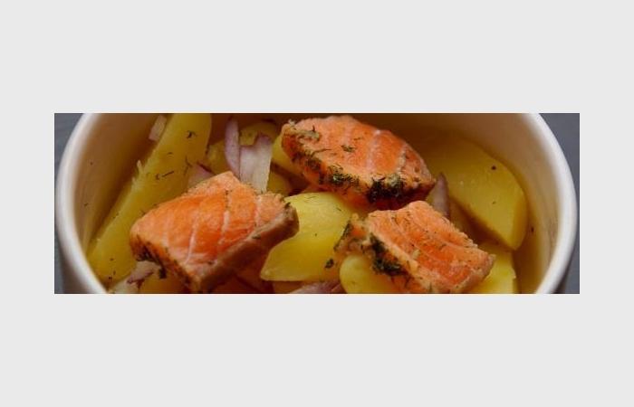 Rgime Dukan (recette minceur) : Pommes de terre rate au saumon scandinave #dukan https://www.proteinaute.com/recette-pommes-de-terre-rate-au-saumon-scandinave-9417.html