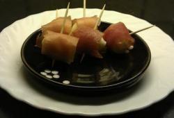Recette Dukan : AperiCaille - oeufs de cailles  la fine de bacon