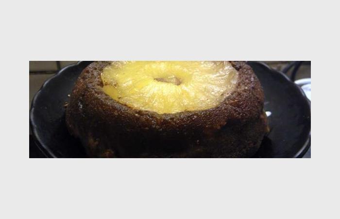 Rgime Dukan (recette minceur) : Gteau renvers  l'ananas caramlis #dukan https://www.proteinaute.com/recette-gateau-renverse-a-l-ananas-caramelise-9659.html